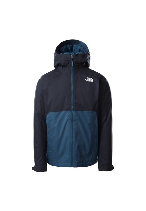Kurtka turystyczna zimowa męska The North Face M Millerton Insulated. Kolor: niebieski. Sezon: zima. Sport: turystyka piesza