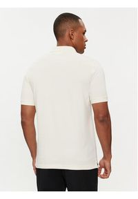 Calvin Klein Polo K10K111196 Biały Slim Fit. Typ kołnierza: polo. Kolor: biały. Materiał: bawełna #5