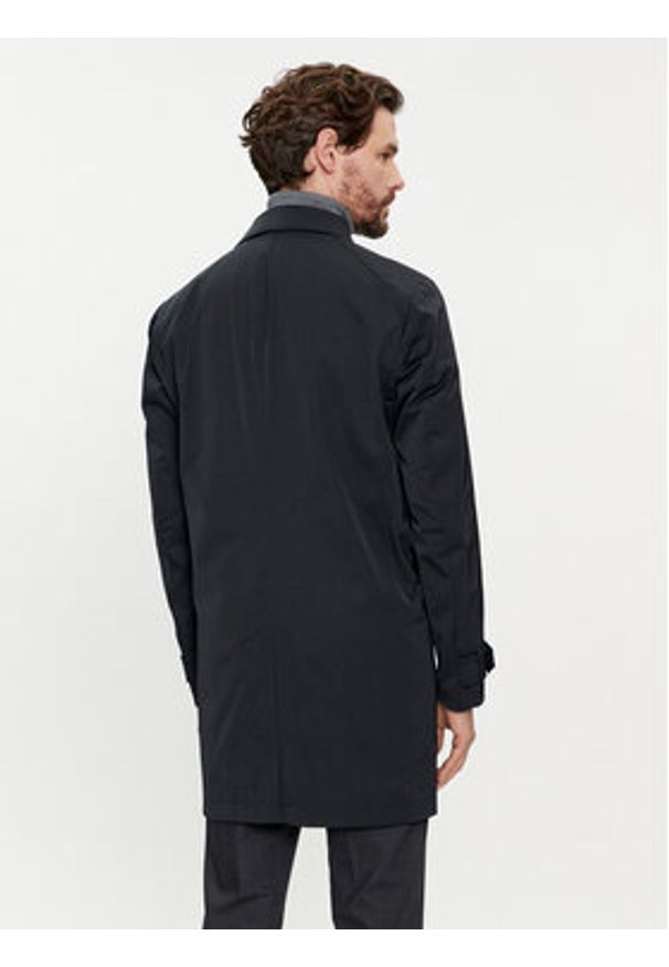 JOOP! Trencz 17 JC-230Steven 30040618 Granatowy Regular Fit. Kolor: niebieski. Materiał: syntetyk, bawełna