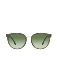 Burberry okulary przeciwsłoneczne damskie kolor zielony. Kolor: zielony