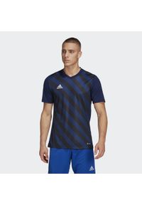 Adidas - Jersey adidas Entrada 22 Graphic. Kolor: czarny, niebieski, wielokolorowy. Materiał: jersey. Sezon: lato. Sport: piłka nożna #1