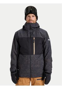 Quiksilver Kurtka snowboardowa Sycamore Printed EQYTJ03514 Czarny. Kolor: czarny. Materiał: syntetyk. Sport: snowboard #1