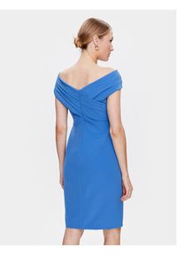Lauren Ralph Lauren Sukienka koktajlowa 253855241005 Niebieski Regular Fit. Kolor: niebieski. Materiał: syntetyk. Styl: wizytowy #2