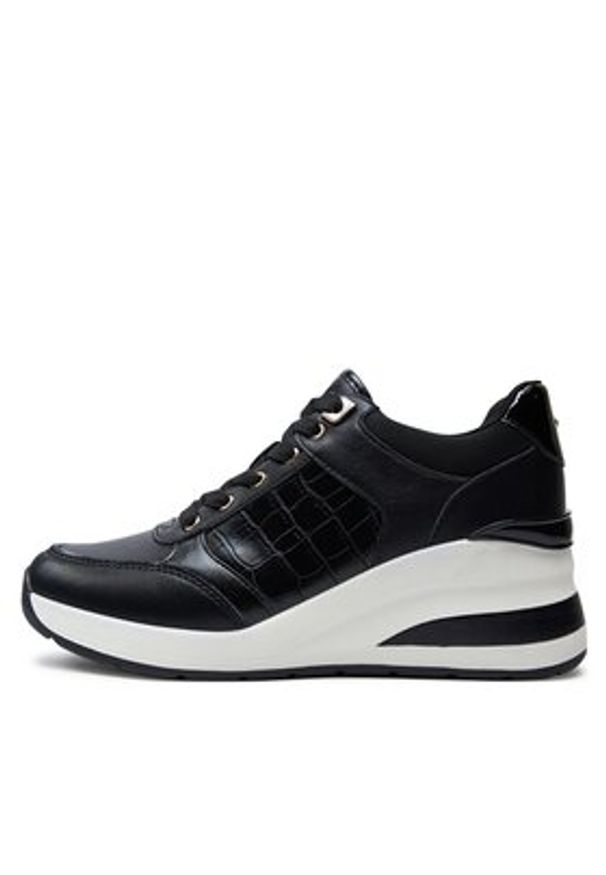 Aldo Sneakersy Iconistep 13711820 Czarny. Kolor: czarny. Materiał: skóra