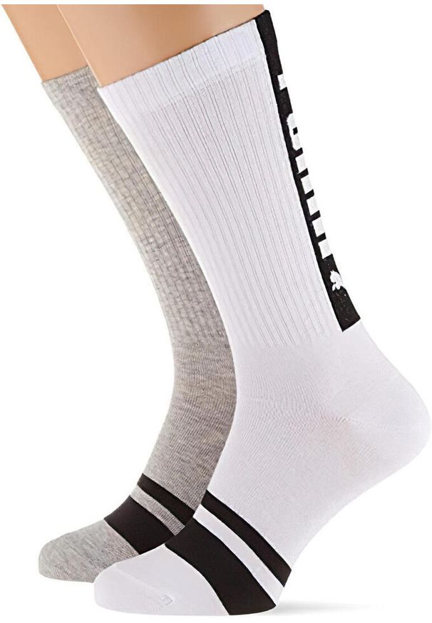 ZEAGLE - Męskie skarpetki Puma 39-42 - Nowoczesny projekt logo. Kolor: czarny. Materiał: bawełna