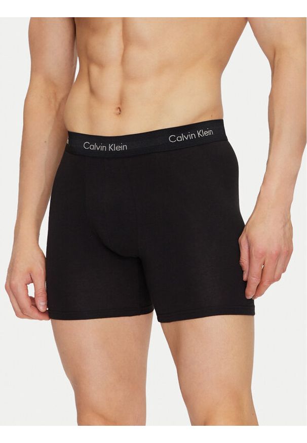 Calvin Klein Underwear Komplet 3 par bokserek 000NB1770A Czarny. Kolor: czarny. Materiał: bawełna