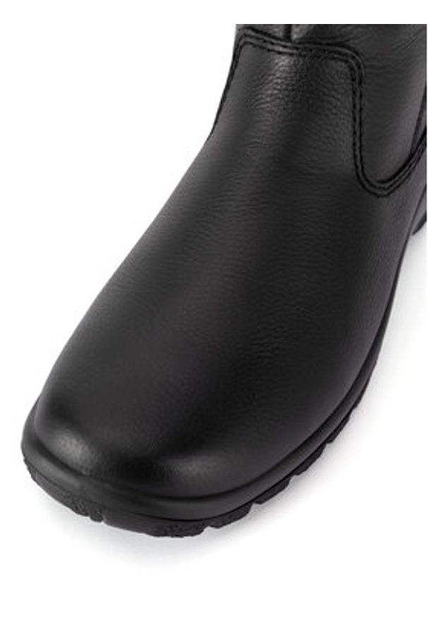 Rieker Botki Z7172-00 Czarny. Kolor: czarny. Materiał: skóra