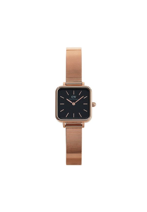 Daniel Wellington Zegarek Quadro Studio DW00100518 Złoty. Kolor: złoty