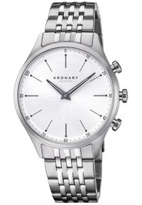 NoName - Zegarek męski Kronaby S3777-1 srebrny. Kolor: srebrny #1