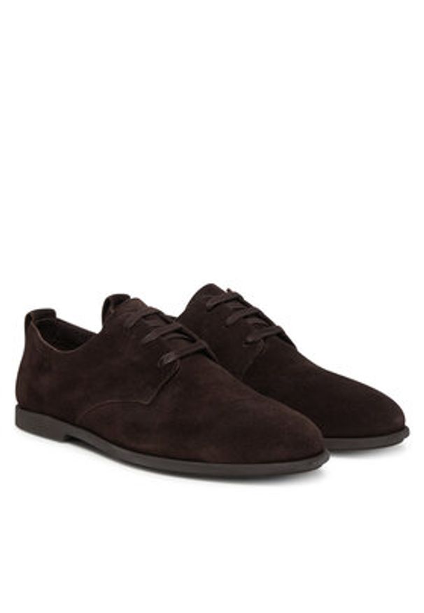 Calvin Klein Półbuty Low Prof Derby Su HM0HM02232 Brązowy. Kolor: brązowy. Materiał: skóra, zamsz