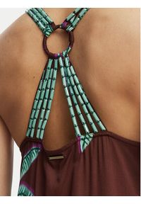 LOLA CASADEMUNT Sukienka letnia LS2616022 Brązowy Relaxed Fit. Kolor: brązowy. Sezon: lato #5