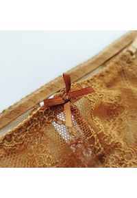 Intica - Koronkowe figi z paskami na biodrach na specjalne okazje Leonella. Kolor: biały. Materiał: koronka. Wzór: koronka #4