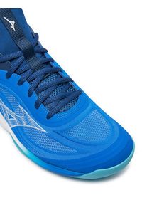 Mizuno Buty halowe Wave Luminous 3 V1GA2420 Niebieski. Kolor: niebieski. Materiał: materiał. Model: Mizuno Wave #3