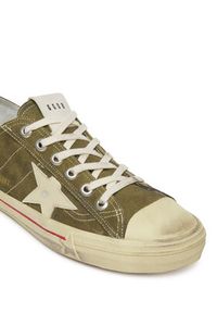 GOLDEN GOOSE Trampki MF00129.F003417 35817 Khaki. Kolor: brązowy. Materiał: skóra, zamsz #4