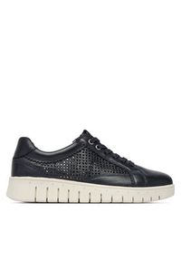 Caprice Sneakersy 9-23763-46 Granatowy. Kolor: niebieski. Materiał: skóra #4
