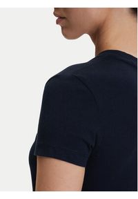 Tommy Jeans T-Shirt DW0DW22781 Granatowy Regular Fit. Kolor: niebieski. Materiał: bawełna #5