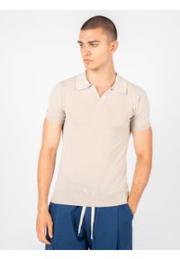 Xagon Man Koszulka Polo | P2308 1K1 211K | Mężczyzna | Beżowy. Okazja: na co dzień. Typ kołnierza: polo. Kolor: beżowy. Materiał: bawełna. Styl: casual