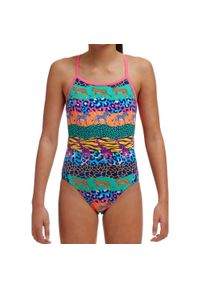 FUNKITA - Strój do pływania dziewczęcy Funkita Gone Wild - Twisted. Kolor: wielokolorowy
