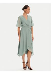 Swing Sukienka koktajlowa 5AI10200 Zielony Regular Fit. Kolor: zielony. Materiał: syntetyk. Styl: wizytowy #1