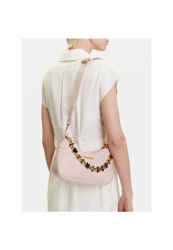 Love Moschino - Torebka LOVE MOSCHINO. Kolor: różowy