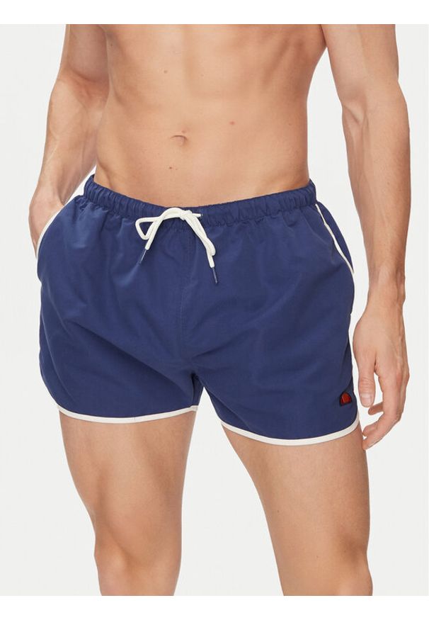 Ellesse Szorty kąpielowe Cabanas Swimshort SHV17728 Granatowy Regular Fit. Kolor: niebieski. Materiał: syntetyk