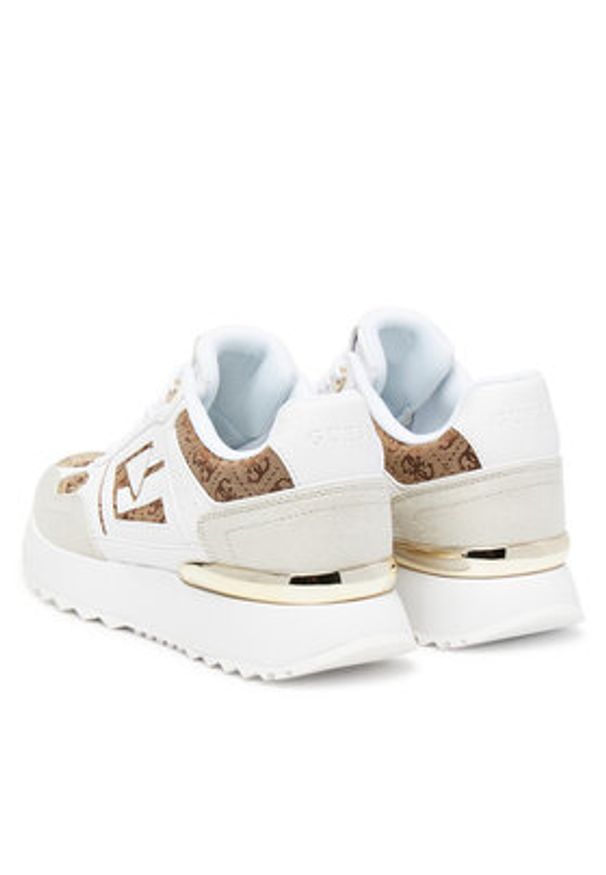Guess Sneakersy FLTKOR FAL12 Biały. Kolor: biały. Materiał: materiał