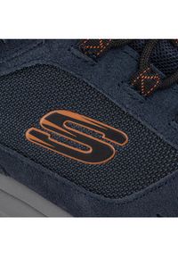 skechers - Skechers Trekkingi Ironhide 51895/NVOR Granatowy. Kolor: niebieski. Materiał: skóra, zamsz. Sport: turystyka piesza #4