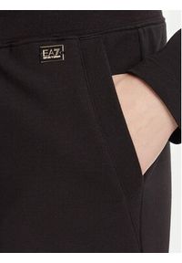 EA7 Emporio Armani Spodnie dresowe 7W000461 AF13135 UC001 Czarny Regular Fit. Kolor: czarny. Materiał: bawełna #4