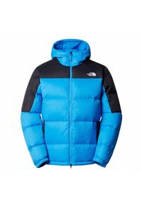 Kurtka turystyczna męska The North Face Diablo Down Hood. Kolor: niebieski. Materiał: nylon. Sport: turystyka piesza