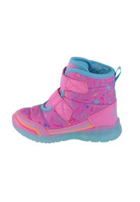 skechers - Buty Skechers Lights Illumi, Dzieci. Kolor: różowy. Materiał: materiał. Sezon: zima