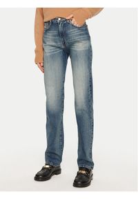 ViCOLO Jeansy DS0103 Niebieski Straight Leg. Kolor: niebieski