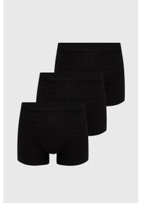 Superdry bokserki (3-pack) męskie kolor czarny. Kolor: czarny