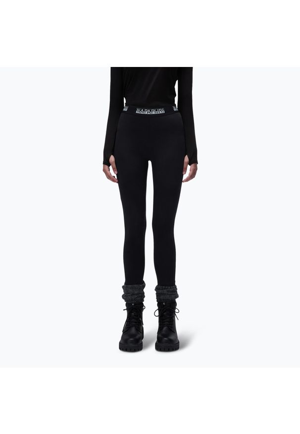 Legginsy damskie Napapijri M-Suze. Kolor: czarny