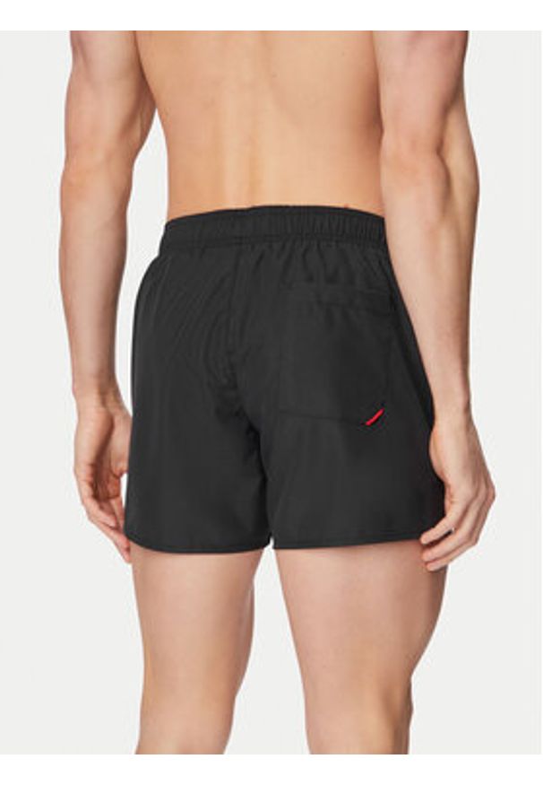 Hugo - HUGO Szorty kąpielowe Tiki 50561111 Czarny Regular Fit. Kolor: czarny. Materiał: syntetyk