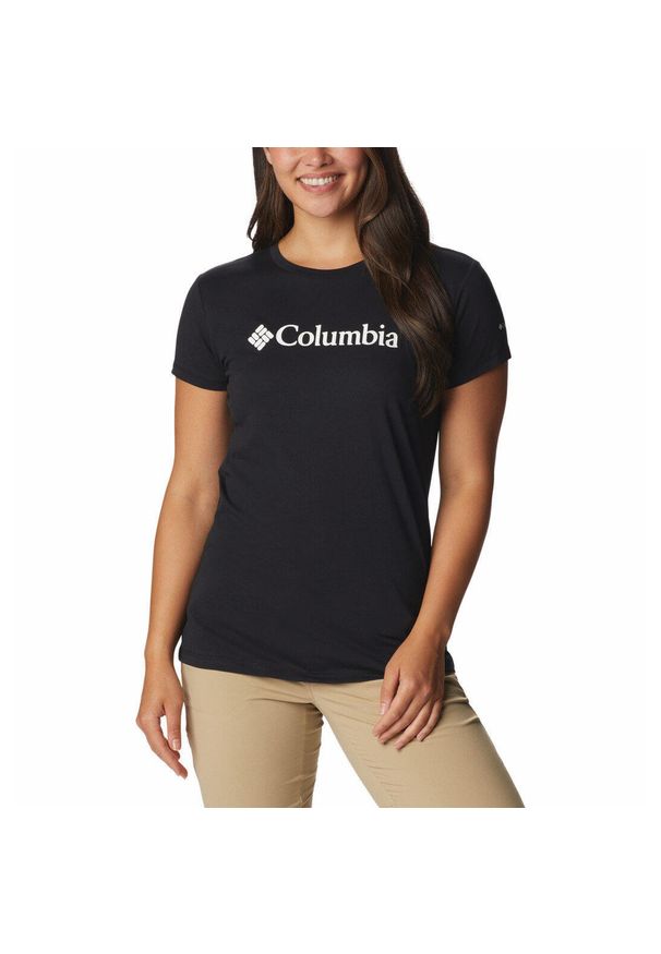 columbia - Koszulka Damska Columbia Trek SS Graphic T-Shirt. Kolor: czarny