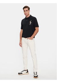 Polo Ralph Lauren Polo 710926413003 Czarny Classic Fit. Typ kołnierza: polo. Kolor: czarny. Materiał: bawełna