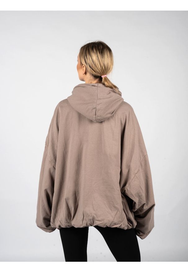 Yeezy Gap Engineered by Balenciaga - Yeezy Gap Engineered By Balenciaga Bluza "Hoodie" | 719608 TMVQ1 | Mężczyzna | Beżowy. Typ kołnierza: kaptur. Kolor: beżowy. Materiał: bawełna. Wzór: nadruk