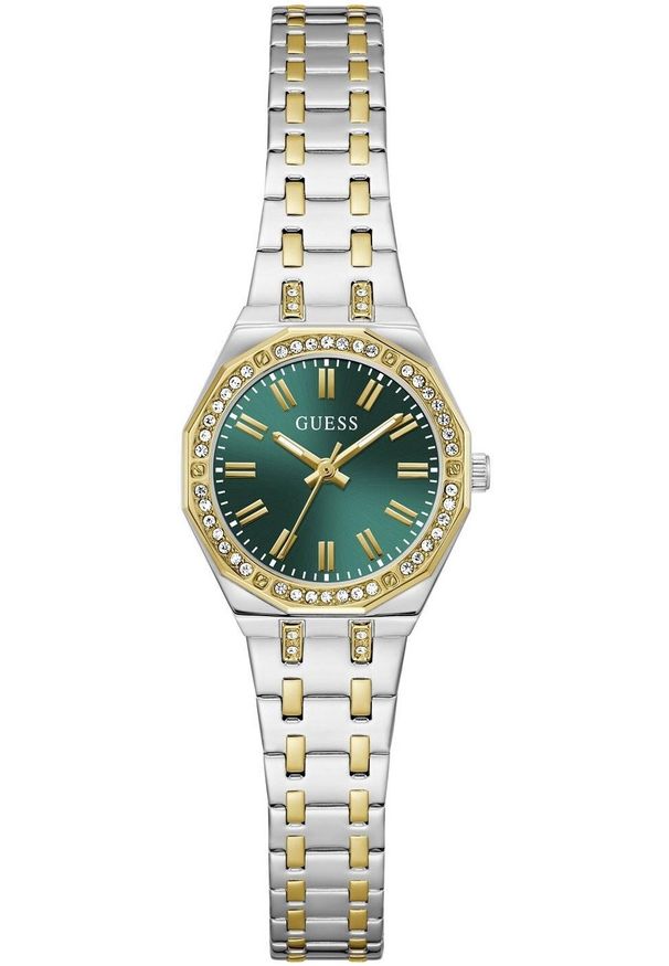 Zegarek Guess Zegarek damski Guess GW0931L8 CYRKONIE srebrny. Kolor: srebrny