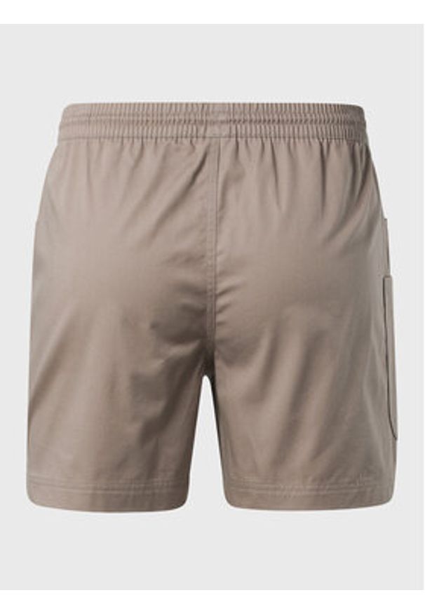 Reebok Szorty sportowe Classics Skateboard Shorts HT8174 Brązowy. Kolor: brązowy. Materiał: bawełna. Styl: sportowy. Sport: skateboard