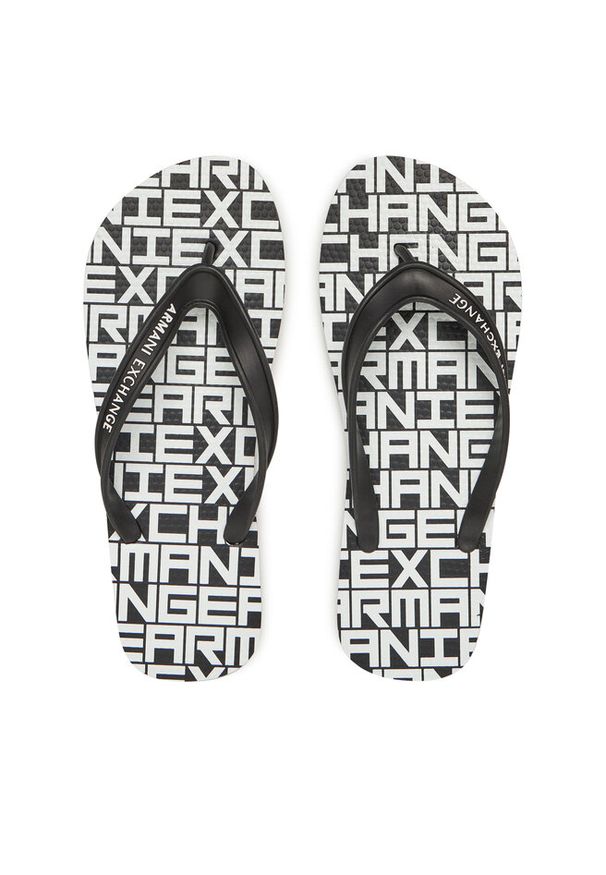 Japonki Armani Exchange. Kolor: czarny