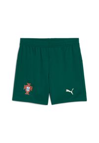 Puma - Szorty dla dzieci Portugal 2025. Kolor: zielony. Styl: młodzieżowy, sportowy #1
