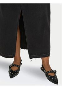 JDY Spódnica jeansowa Bella 15317441 Czarny Regular Fit. Kolor: czarny. Materiał: bawełna #3