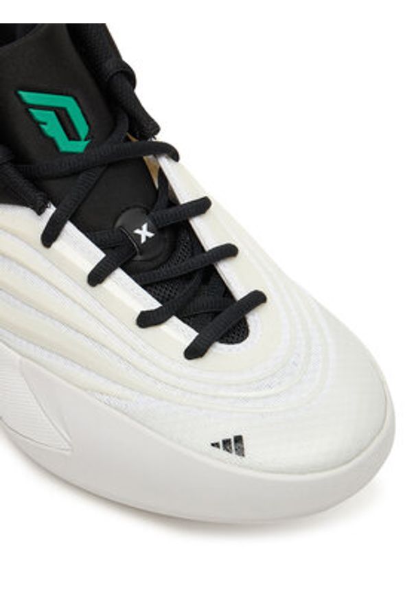 Adidas - adidas Buty do koszykówki Dame X JP6089 Biały. Kolor: biały. Materiał: materiał. Sport: koszykówka