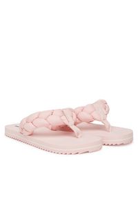 Tommy Jeans Japonki Braided Thong Beach Sandal EN0EN02877 Różowy. Kolor: różowy. Materiał: materiał #5