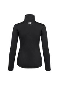 Bluza jeździecka damska EQUESTRIAN QUEEN Elvira 25SS zasuwana. Kolor: czarny, szary, wielokolorowy. Materiał: materiał