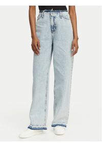 Hugo - HUGO Jeansy Leni 50557022 Niebieski jasny Loose Fit. Kolor: niebieski #1