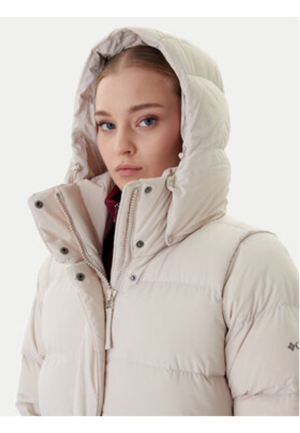 columbia - Columbia Kurtka puchowa Amaze Puff™ 2134894 Beżowy Regular Fit. Kolor: beżowy. Materiał: syntetyk