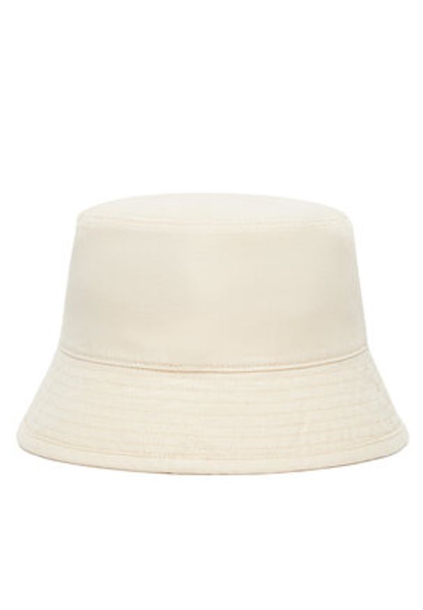 Tommy Jeans Kapelusz Heritage Bucket AW0AW17581 Beżowy. Kolor: beżowy. Materiał: bawełna, materiał