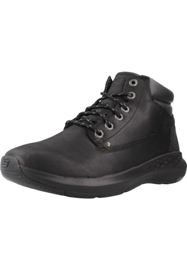 skechers - Tenisówki Skechers Model Parson - Ederic Kolor Czarny. Kolor: czarny. Materiał: syntetyk, tkanina