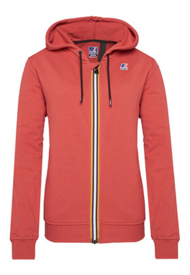 K-Way Bluza Arnel K4115ZW Czerwony Regular Fit. Kolor: czerwony. Materiał: bawełna